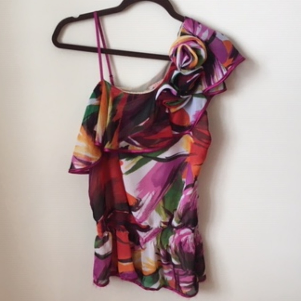 Marineblu Shoulder Top